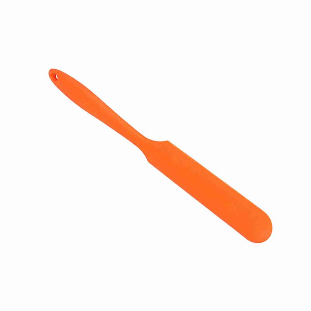 Kitchen Cake Cream Butter Spatula Mixing Batter Scraper Brush Handle Silicone Baking Cook Tool