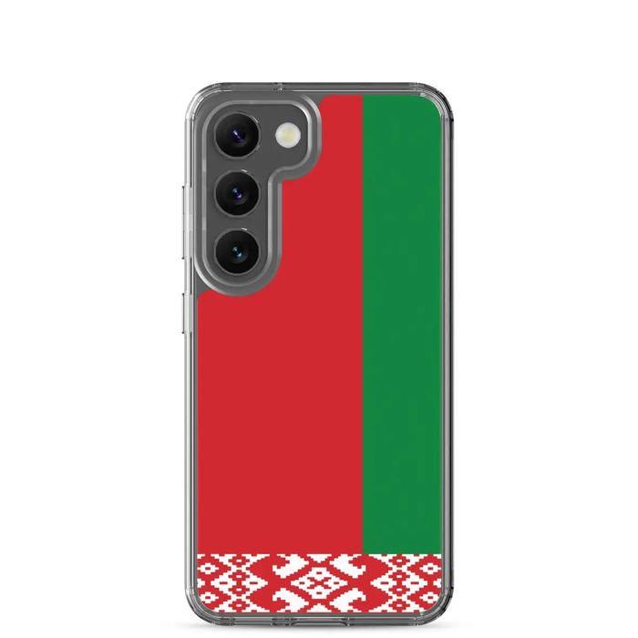 Чехол для телефона - Samsung - Galaxy S23 Plus - Флаг Беларуси - Мягкий - Разноцветный