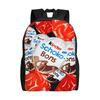 Сезон Back to school Улица Делишес Шокобонс Киндер 4500 Школьная сумка Киндер Для мужчин женщин Рюкзак