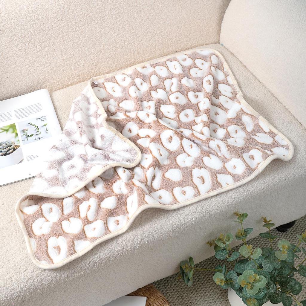 Коврики и одеяла для домашних животных: Толстый коралловый флис для собак и кошек