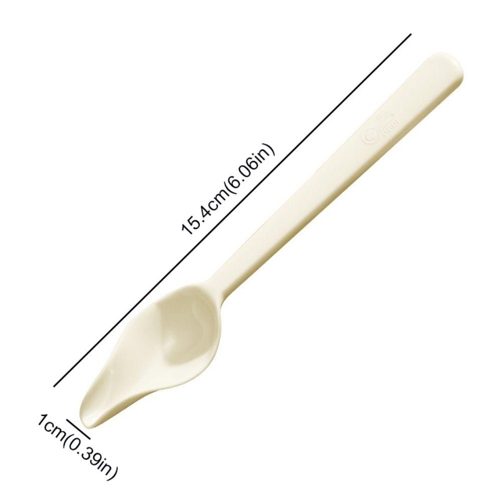Long Handle Bird Feeding Spoon Heat-resisting Bird Food Water Spoon Chicks Spoon  for Feeding