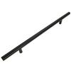 Furniture handle Railing 192 mm black