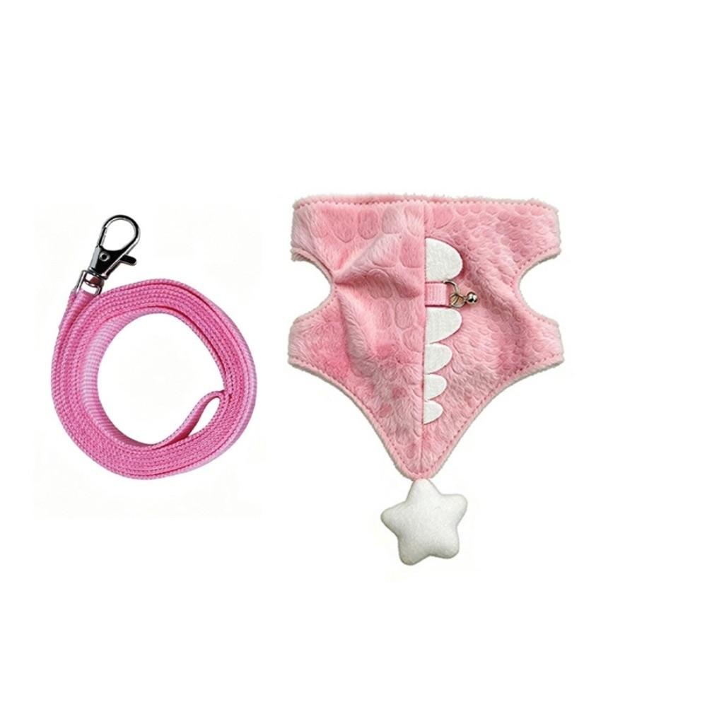 Dragon Design Ferret Vest Harness Cartoon Guinea Pig Safety Vest Cute Ferret Traction Rope Walking