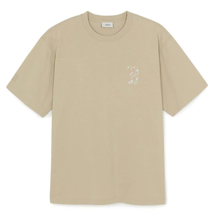 MLB SS26 T Shirt Unisex Sandy Brown 3ATSB1463-43SAS