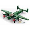 Little Luban Assembled Building Block Children Educational Toys Boy Military Aircraft Air Bomber