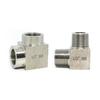 Высокое давление 1/8" 1/4" 3/8" 1/2" 3/4" 1 BSP NPT Внутренняя Наружная Угольник 90° Соединитель Муфта 304 Нержавеющая Сталь Трубный Фитинг Вода Газ