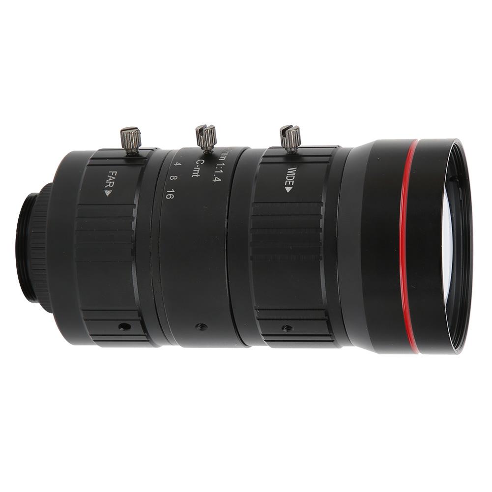 8MP Zoom Industrial Camera Lens C Mount HD 4K Manual Aperture Security CCTV Accessory 10?40mm