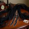 1 Pc Black Satin Belt, Ribbon Long Sash Belt for Dress, Wedding,Birthday, Special Occasion Accessories for Ladies, Women