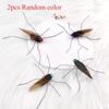 2pcs/3pcs Mix Simulated Mosquito Feather Cat Toy Replacement Accessories Funny Cat Stick Teaser Pet Toy