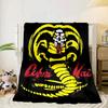 Cobra Movies Of The Fighters Blanket Flannel Blanket for bed, sofa, Camping, Hiking, Picnic Essentials, gift for family Fan gifts