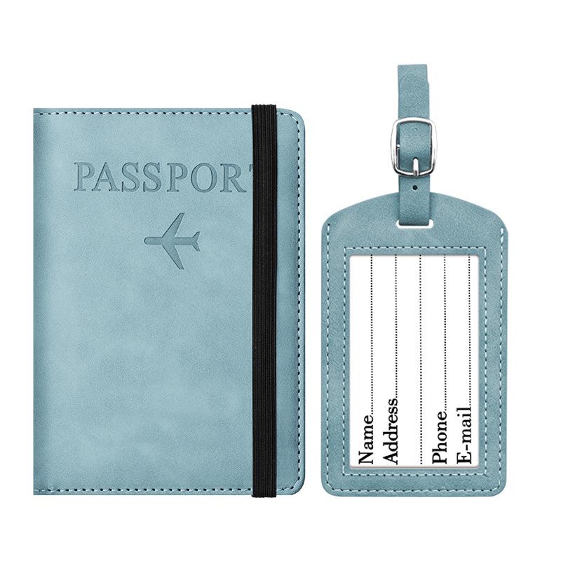 2024 RFID антимагнитный дорожный кошелек для паспорта и документов