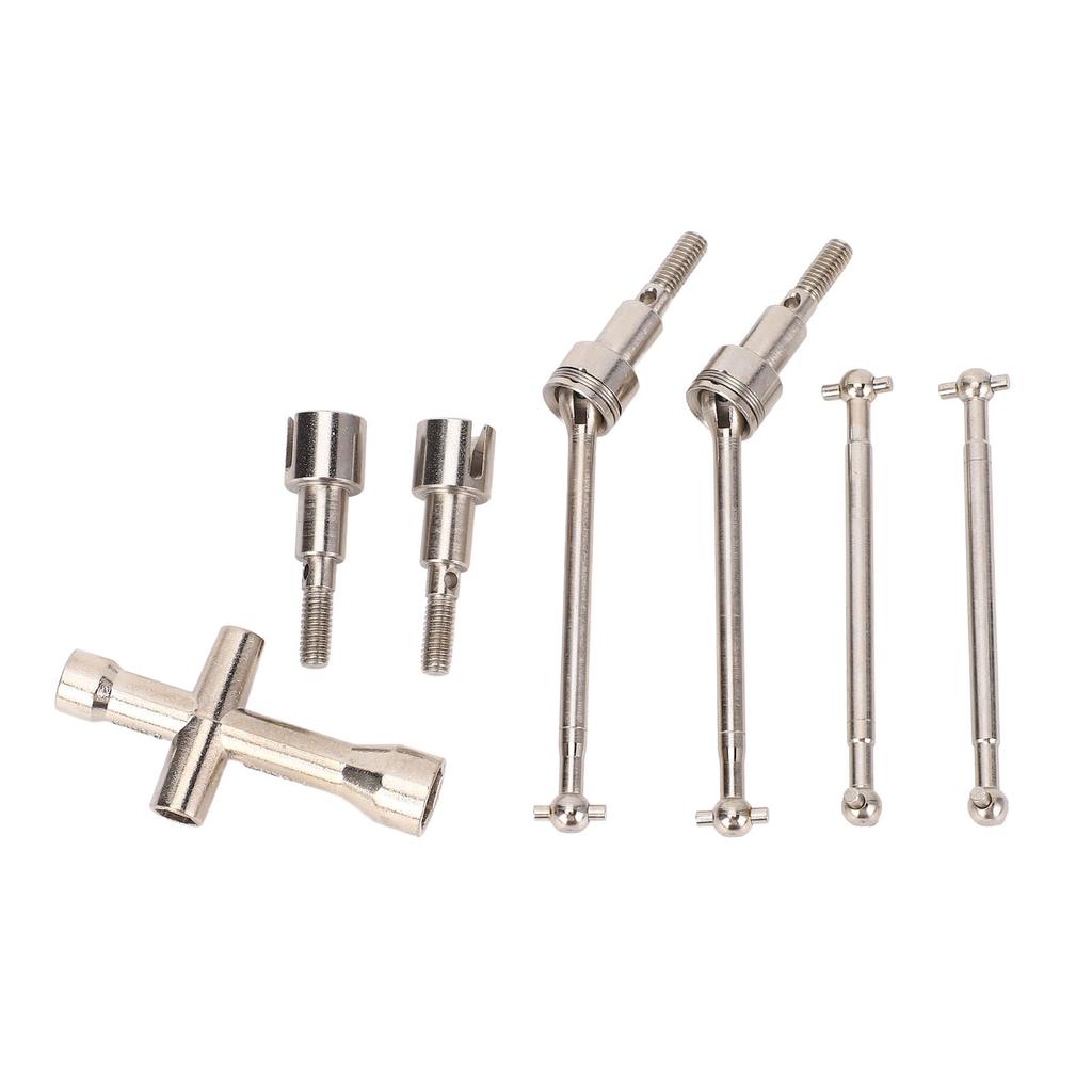 Комплект переднего и заднего приводного моста Металлический приводной вал Замена для 16101PRO 16102 16103 16201 Бесколлекторный