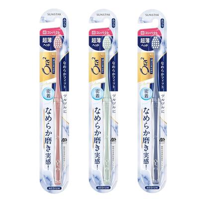 Зубная щетка Ora2 Premium Smooth Fit Ультракомпактная Обычная 3 шт. Оптовая покупка Цвет выбрать нельзя