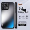 Ультратонкий чехол-накладка для телефонов Hot60Pro, Note50s, Pova7 с покрытием Soft-Touch и матовым золотым покрытием, защищающий от падений