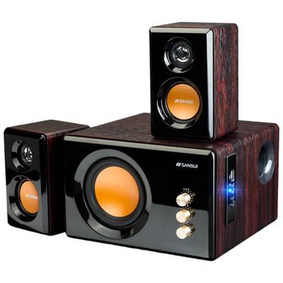SANSUI GS-6000 Настольный Bluetooth-сабвуфер Динамик Вилка CN (адаптер в комплекте)