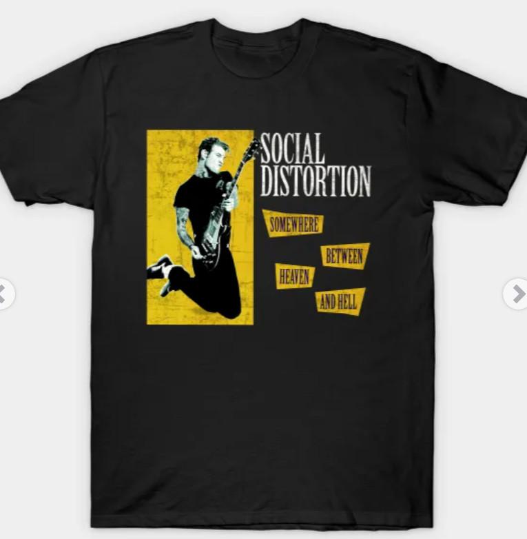 Футболка Social Distortion Классическая Унисекс Подарок для Мужчин Женщин Унисекс Футболка