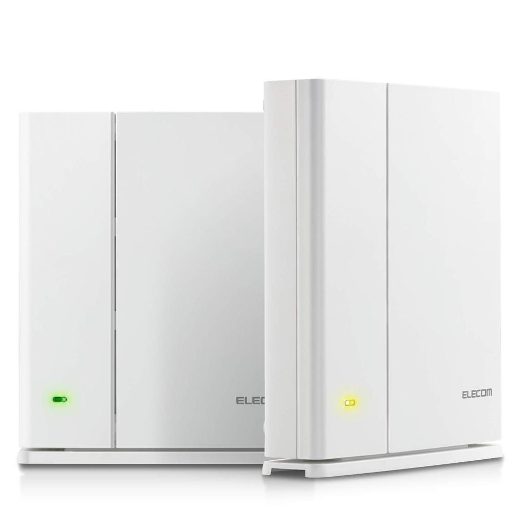 ELECOM Mesh WiFi Router Wireless LAN 867 400 Mbps Dual Band Base Unit ...