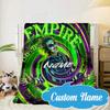 Custom Name Beetlejuice Horror  Blanket bed sofa Blanket Flannel Blanket for Camping, Hiking, Picnic Essentials,gift for Fan family