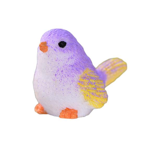 Cute Simulation Bird Toy Animal Mini Figurine Garden DIY Landscape Ornament