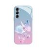Чехол Galaxy A-Series All-Inclusive Gradient Butterfly Flower Rose для A21S, A23, A31, A52S, A70, A72