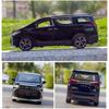 1:24 масштаба Toyota Alphard MPV, модель автомобиля, литой автомобиль из сплава, модель игрушечного автомобиля, откатная детская игрушка, коллекционные предметы, масштабная модель автомобиля