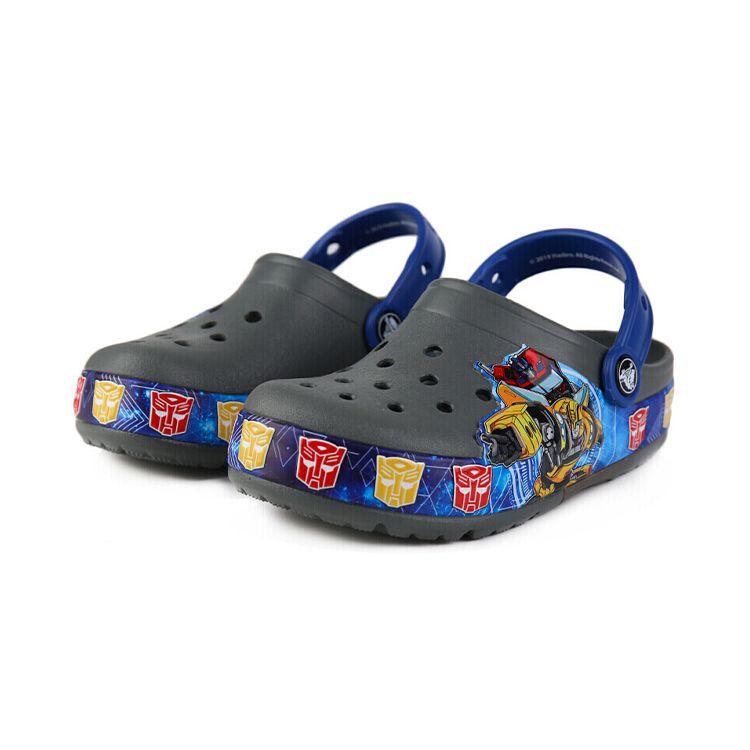 Crocs Классические клоги CFL Трансформеры Bnd Lt Slate Graffiti Детские клоги Серый 205501-0DA