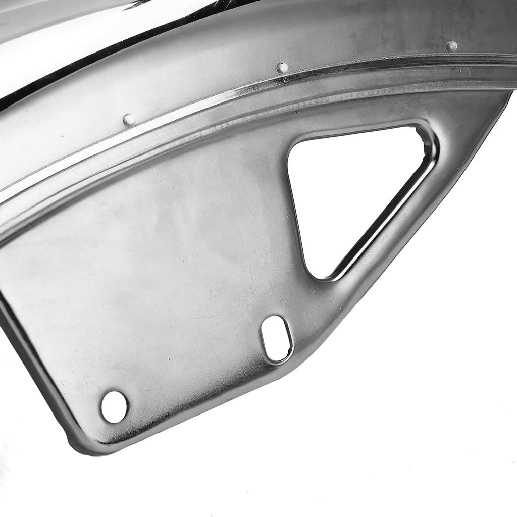 56 см Длинное Крыло Переднего Колеса Мотоцикла из Нержавеющей Стали Замена для Мотоцикла Suzuki GN 125 Простое в использовании (Серебристый хром)