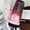 Пластиковая портативная бутылка для воды большой емкости, двойная питьевая кружка для студентов и взрослых, подарок