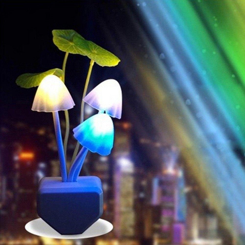 Dream Lights Decoration Control Bed Romantic Colorful Mushroom Light LED Lamp Sensor Control
