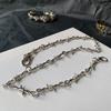 Punk Belts Thorns Wire Barbed Trousers Long Waist Chain Y2k Belts Hippop Grunge Goth Women Men Pants Jeans Accessories