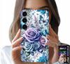 Etui Do Samsung Galaxy A25 5G - Kwieciste Wzory Różekwiatki Case + Szkło