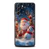 New Year Christmas Phone Case Cover for Samsung Galaxy S25 S24 S23 S22 S20 S21 FE Ultra S10 S10E Plus 5G Soft TPU Capas Fundas
