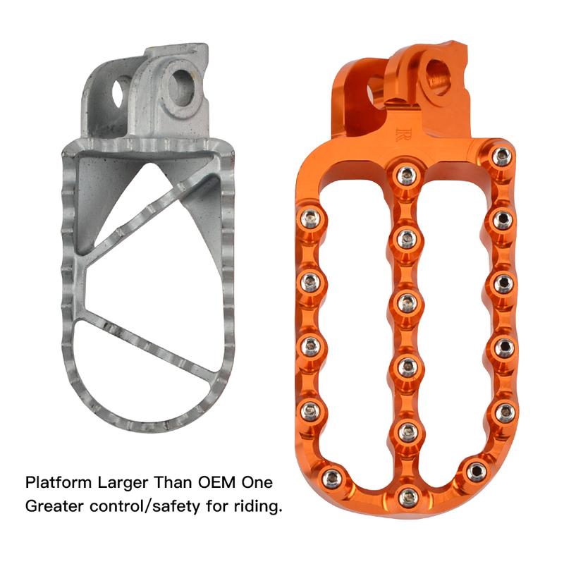 Motorcycle Forged Footpeg Footrests for KTM 690 Enduro/R 08-25 690 SMC R 19-25 690 SMC/R 08-18 Husqvarna 701 SM Enduro 2016-2025