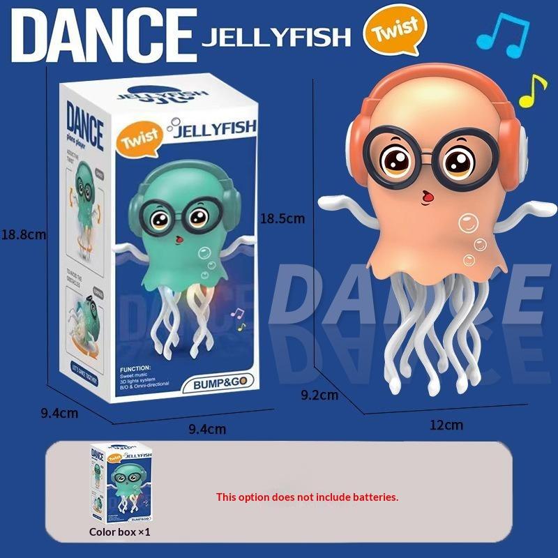 Electric Dancing Jellyfish Toy With Music Flashing Lights And Auto Moving Perfect For Kids Playtime Birthday Gifts
