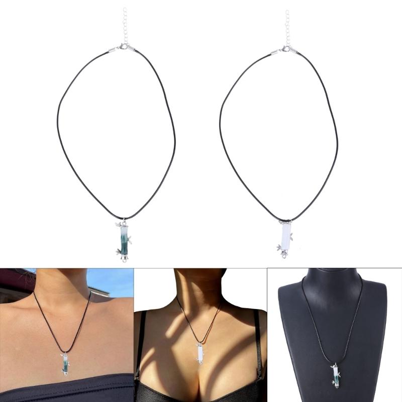 Sophisticated Bamboo Segment Necklace Adjustable Length Clavicle Chain Ornament Versatile Ethnic Neckchain Accessory