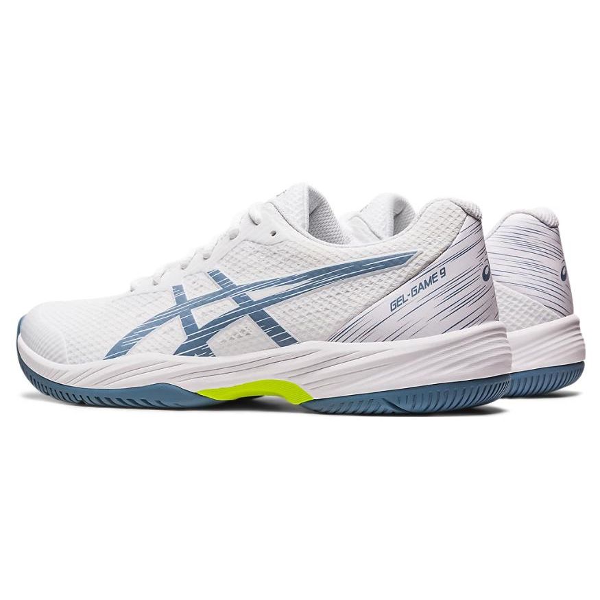 Asics Мужские кроссовки Gel Game 9 White Steel Blue 1041A337-101