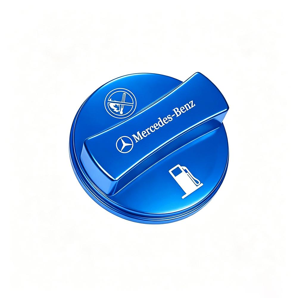 LXT3 Car Metal Fuel Oil Water Tank Cap Decor Covers Accessories For Mercedes-Benz GLC X253 X254 C-Class W205 W206 A-Class W177 GLA