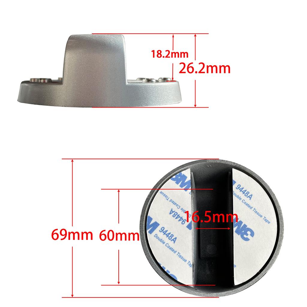 Rare Jimny Jimny Gasoline Spout Cap Fuel Cap Cover (Silver)