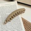 Leopard Print High-End Banana Hair Clip for Thick Hair & High Ponytails
