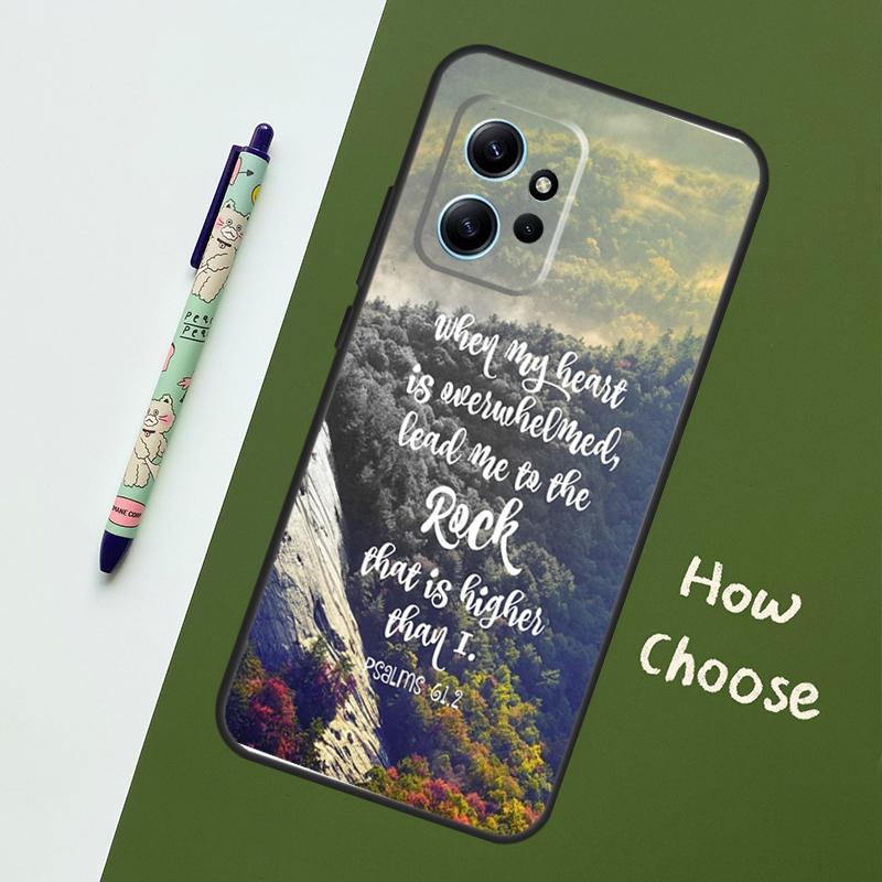 Христианские псалмы для Xiaomi Redmi Note 12S 11S 10S 9S Note 12 8 9 10 11 Pro Чехол для телефона Redmi 12 9 C 10C