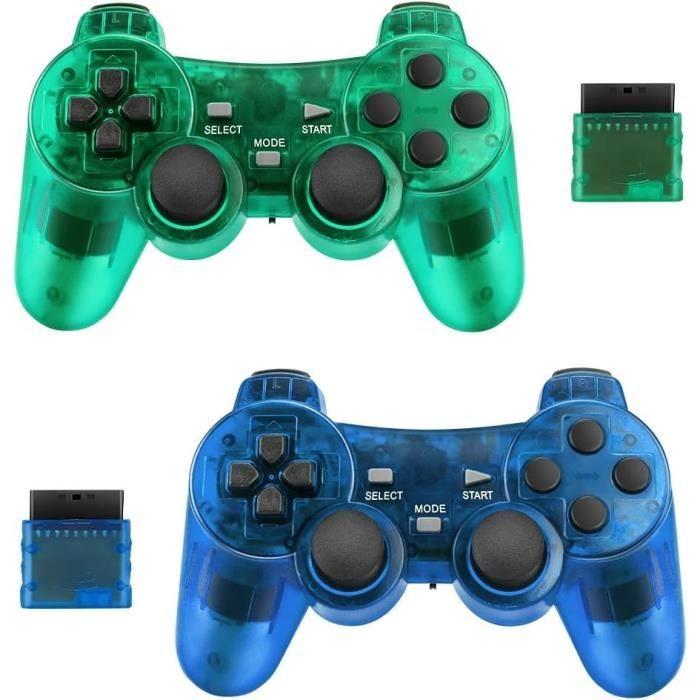 Беспроводной геймпад - Achort - PS2 - Двойная вибрация - 2 штуки - Эргономичный