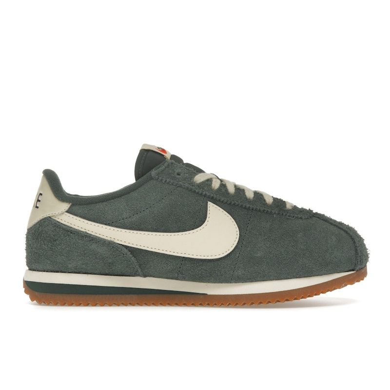 Nike Cortez Vintage Vintage Green Muslin Women Sneakers Gum-Medium-Brown FJ2530-301