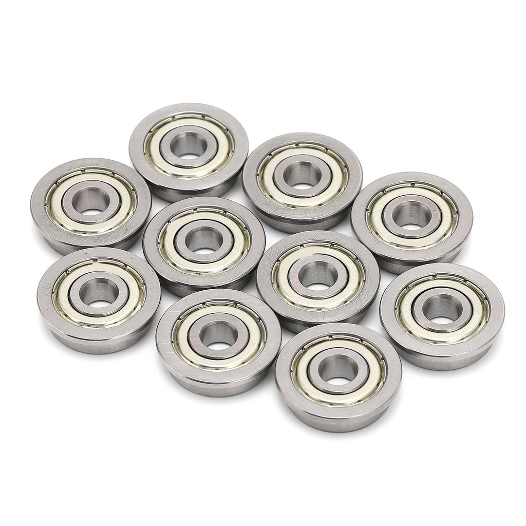 10 шт. шарикоподшипник для принтера мини металлический двойной щит фланец 3D печать механические детали
