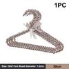 Pet Pearl Hanger Bow Durable Kids Hanger Elegant Clothes Organizer Clothespins Home Save-Space Clothes Storage Organizer
