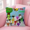 Game SSprunki fun   Pillow Gifts Home Office Furnishings Bedroom Sofa Car Cushion Cover case 45x45cm