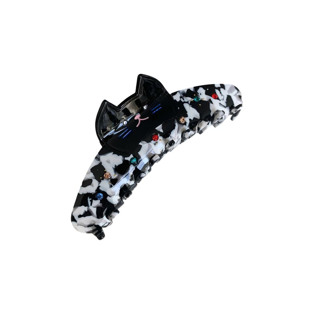 Cat Animal Hair Claw Bird Acetate Shark Clip Cute Cat Hair Clip Daily