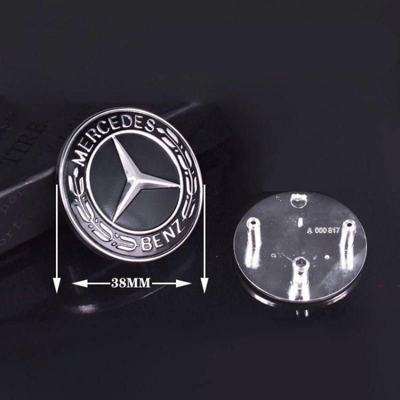 Замена 38мм A0008171901 Эмблема логотип значок решетки радиатора для Mercedes Benz AMG A B C D E V S CLASS CLE CLA GLA  W205 W213