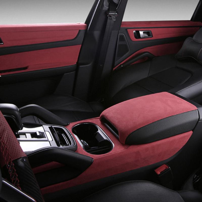 Самоклеящаяся замшевая ткань, Бархатная липкая ткань для обивки потолка автомобиля, Модификация интерьера автомобиля, DIY художественные поделки, Ширина 140 см