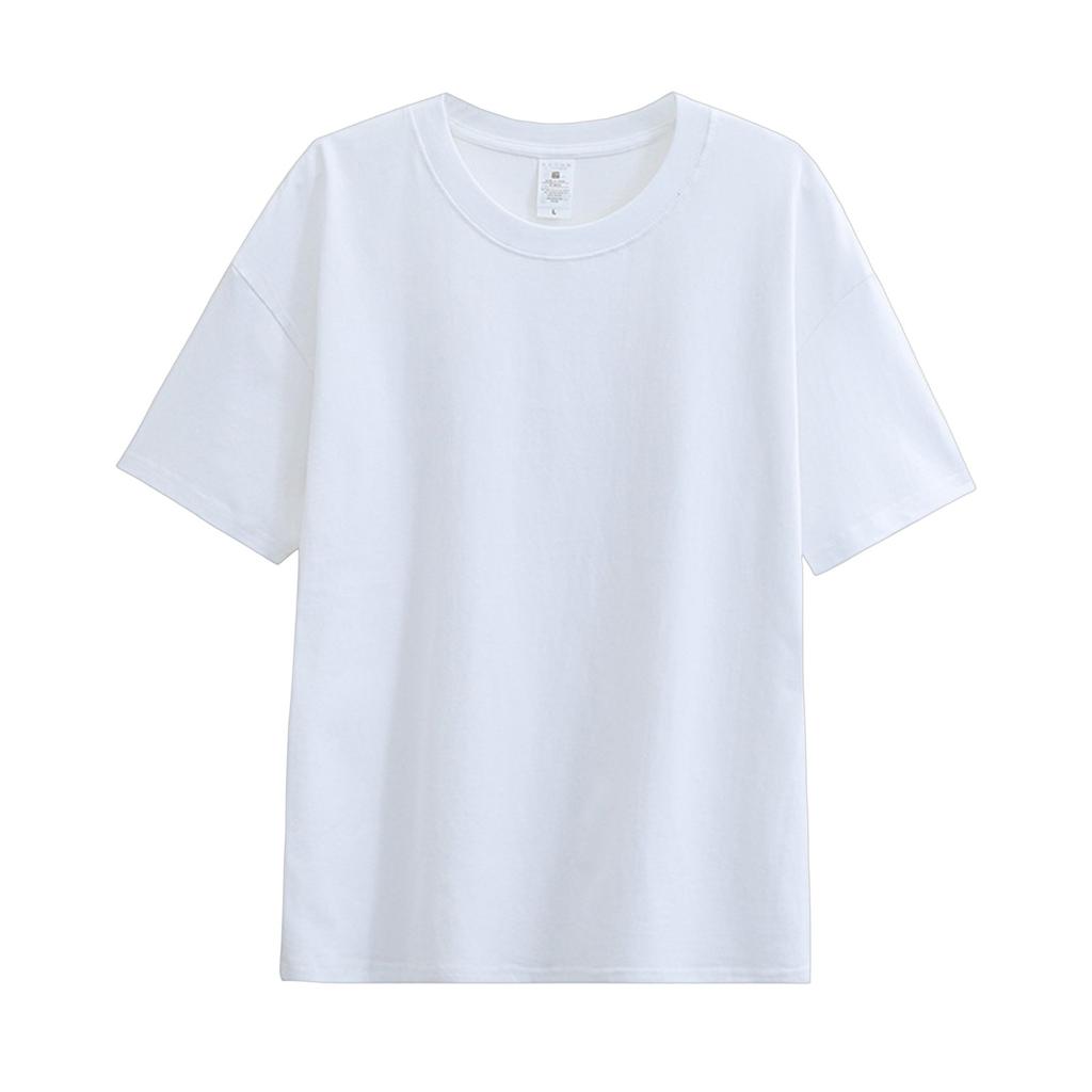 Ladies T-shirt Casual Loose Printed Round Neck Pullover Short Sleeve T-shirt Top