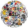 50Pcs Cool Mountain Bike Outdoor Bicycle DIY Stickers Scrapbooking Phone Luggage Skateboard Waterproof Decals